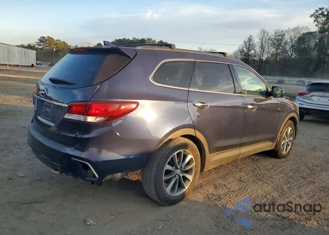 2018 Hyundai Santa Fe Se from USA, damaged, VIN KM8SM4HF2JU287599